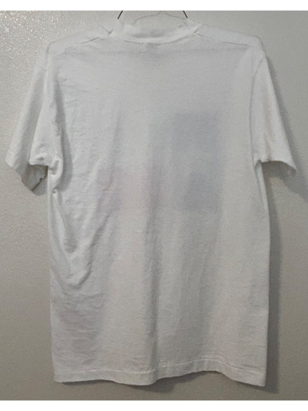 Vintage Kathryn Designs '90 Single Stitch Texas Flag White Graphic Large T-Shirt - Picture 2 of 8